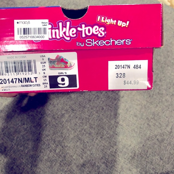 Twinkle Toes in box fairly new lightup sneakers - Picture 9 of 9